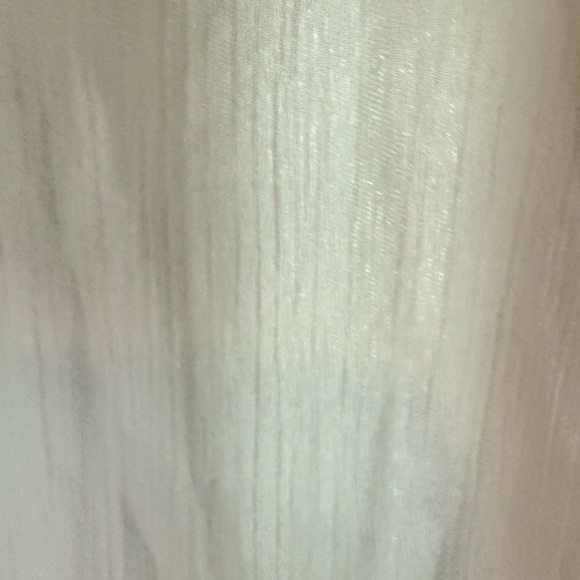 Elegant Light Mint Green Ruffle Wrap Dress - Picture 5 of 6